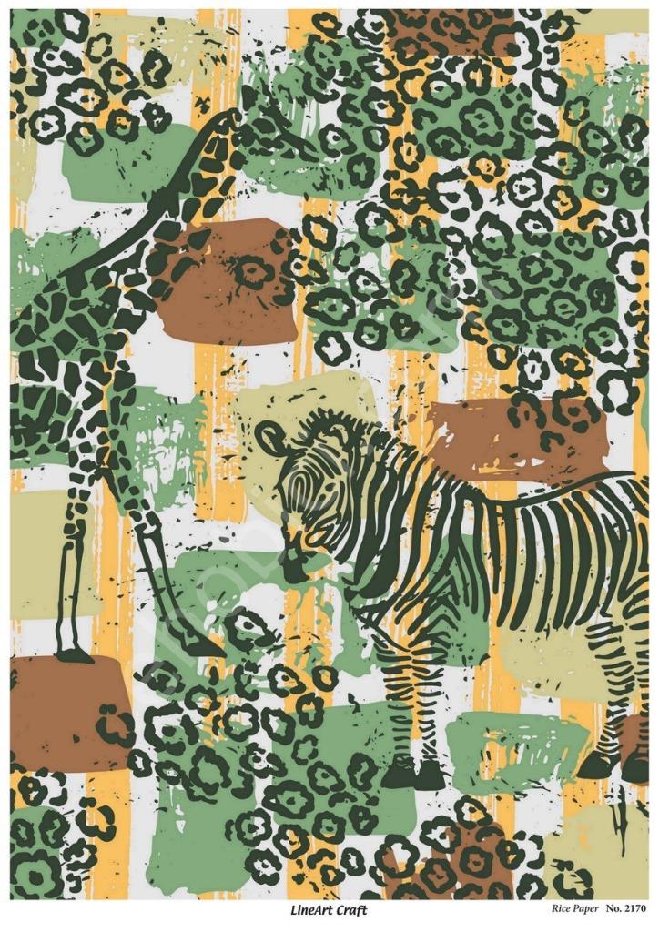 Lineart Pirinç Dekopaj Kağıdı Model - 2170