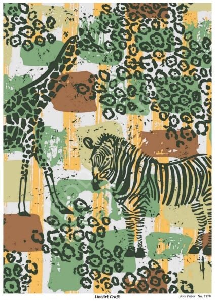 Lineart Pirinç Dekopaj Kağıdı Model - 2170