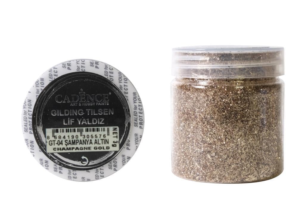 Cadence Lif Varak Şampanya Altın 3g (Gilding Tilsen) GT-04