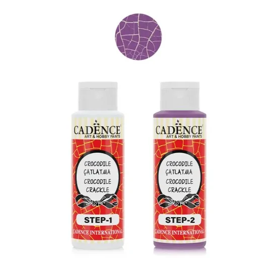 Cadence Crocodile Çatlatma C1014 Mor
