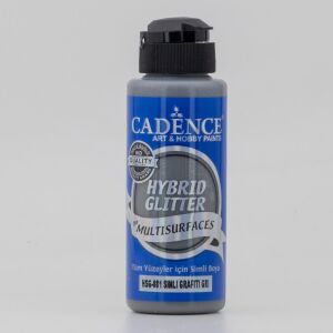 Cadence Gümüş Simli Hibrit Multisurface 120ML Grafiti Gri HSG-081
