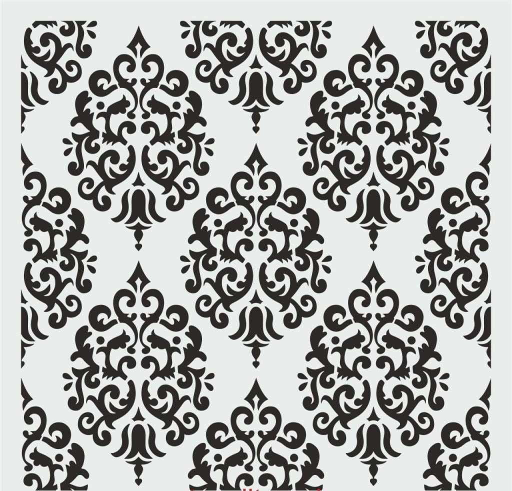 Duvar Dekor Stencil Şablon (40x40) HD-117