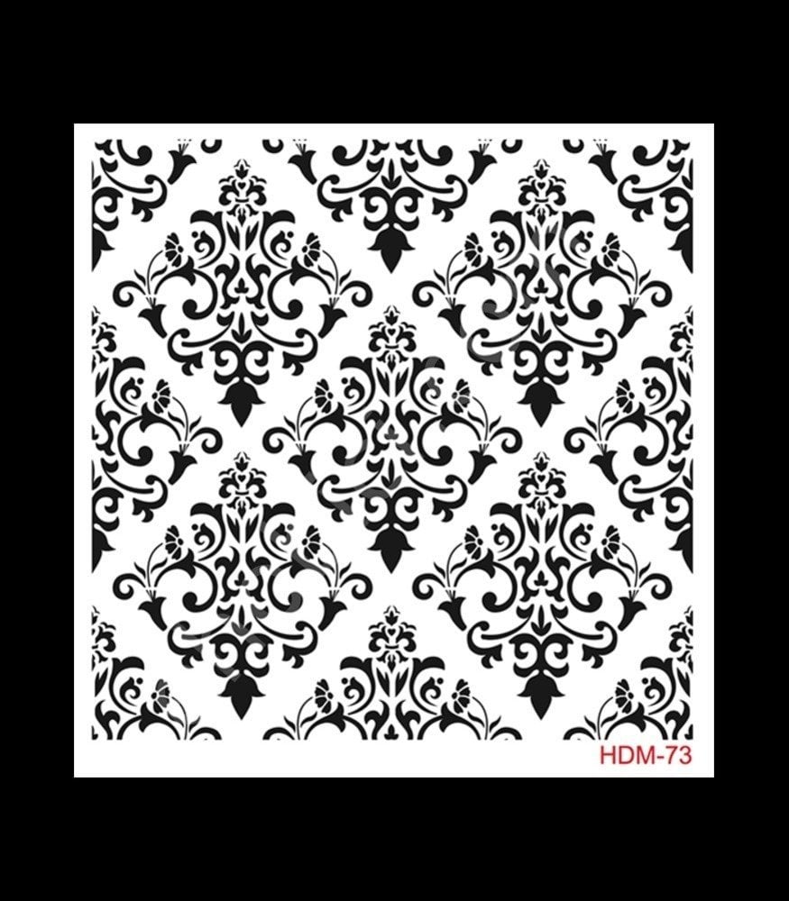 HDM73 Cadence Home Dekor Stencil 25x25