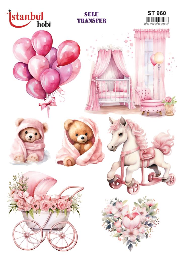 Sulu Transfer Kağıdı 25x35cm ST-960