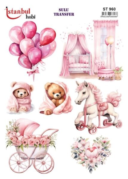 Sulu Transfer Kağıdı 25x35cm ST-960