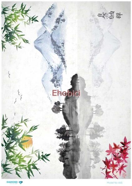 Diamond Pirinç Dekopaj Kağıdı - 645