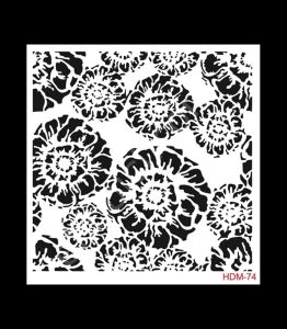 HDM74 Cadence Home Dekor Stencil 25x25