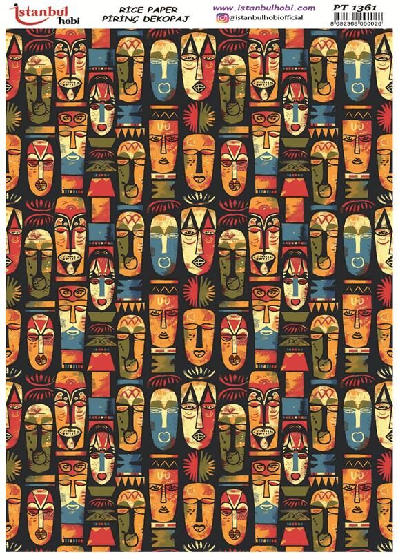 Pirinç Dekopaj Kağıdı 30x42cm PT-1361