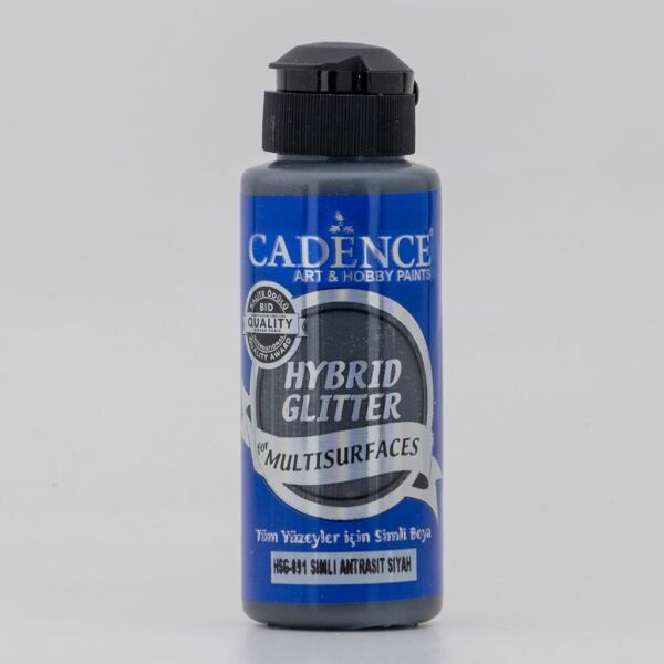 Cadence Gümüş Simli Hibrit Multisurface 120ML Antrasit Siyah HSG-091
