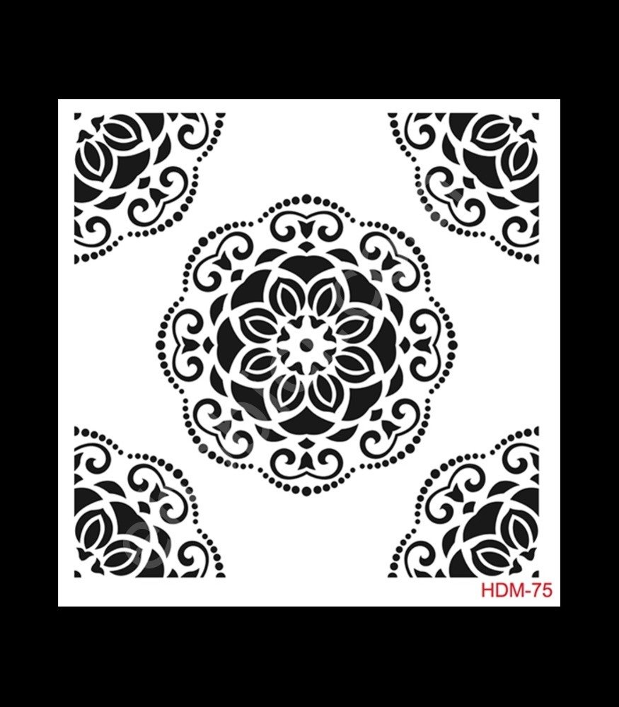 HDM75 Cadence Home Dekor Stencil 25x25