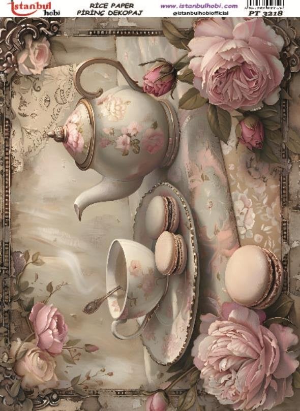 Pirinç Dekopaj Kağıdı 30x42cm PT-3218