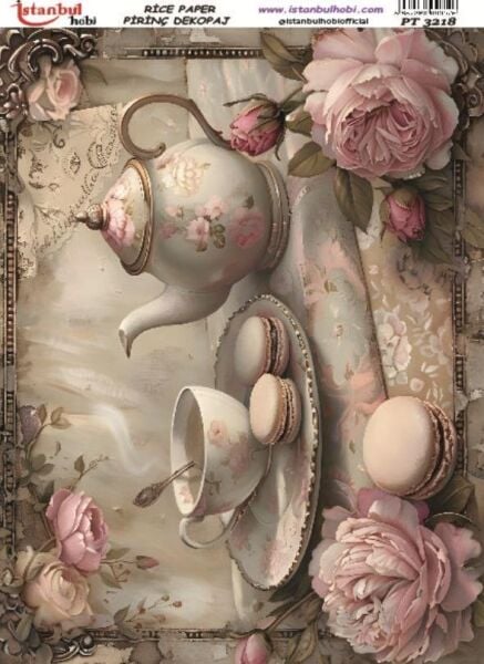 Pirinç Dekopaj Kağıdı 30x42cm PT-3218