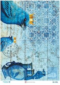 Diamond Pirinç Dekopaj Kağıdı - 3196