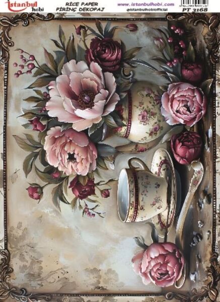 Pirinç Dekopaj Kağıdı 30x42cm PT-3168