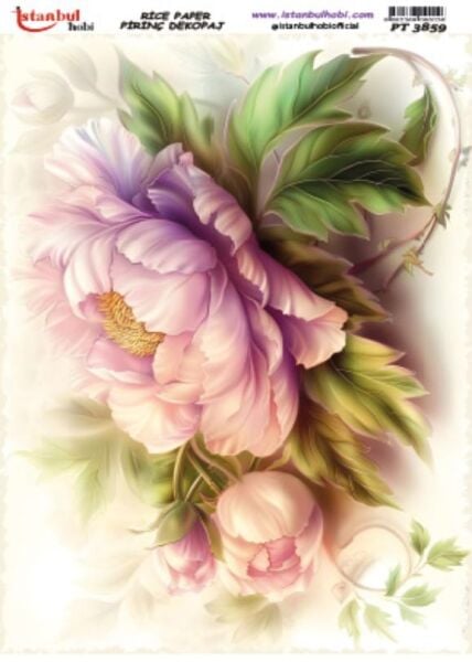 Pirinç Dekopaj Kağıdı 30x42cm PT-3859