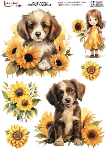 Pirinç Dekopaj Kağıdı 30x42cm PT-1447