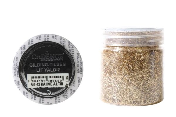 Cadence Lif Varak Kahve Altın 3g (Gilding Tilsen) GT-12