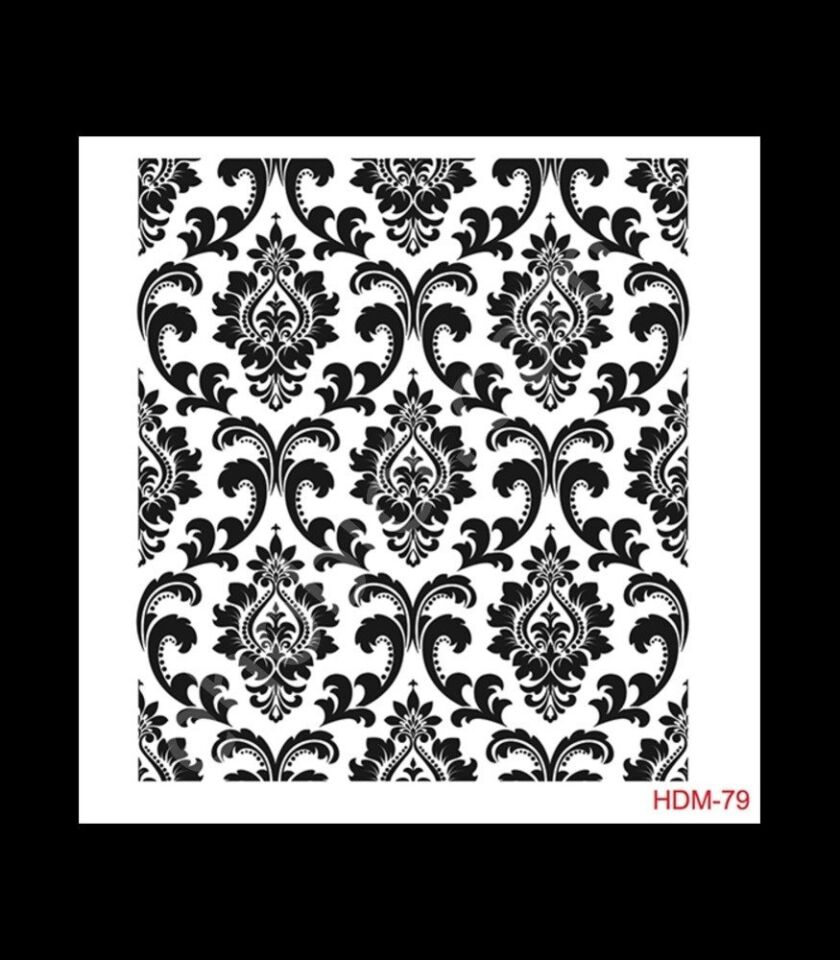 HDM79 Cadence Home Dekor Stencil 25x25