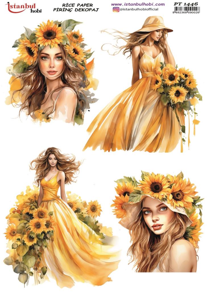 Pirinç Dekopaj Kağıdı 30x42cm PT-1446
