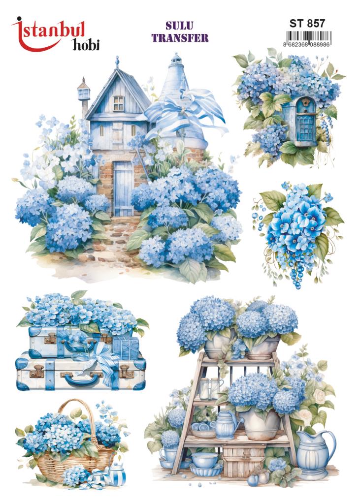 Sulu Transfer Kağıdı 25x35cm ST-857