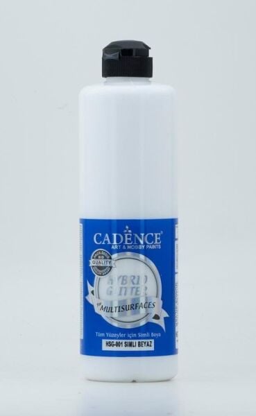 Cadence Gümüş Simli Hibrit Multisurface 500ML Beyaz HSG-001