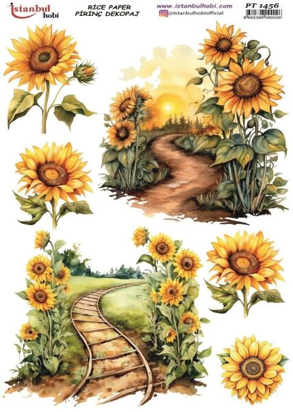 Pirinç Dekopaj Kağıdı 30x42cm PT-1456
