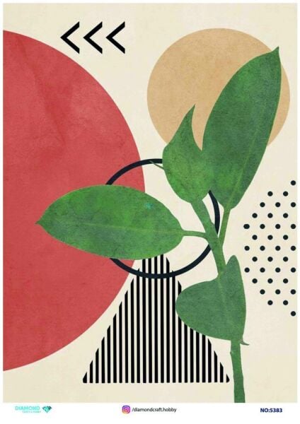 Diamond Pirinç Dekopaj Kağıdı - 5383