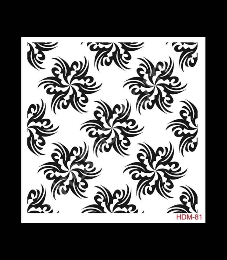 HDM81 Cadence Home Dekor Stencil 25x25
