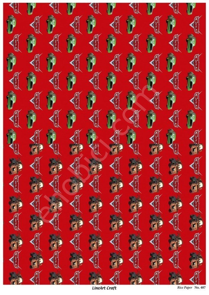 Model 407 - Pirinç Dekopaj Lineart Craft