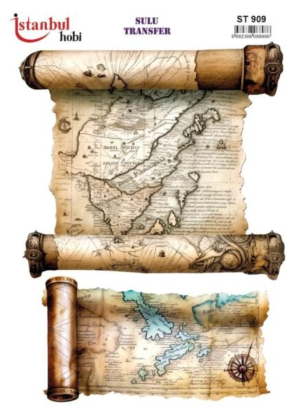 Sulu Transfer Kağıdı 25x35cm ST-909