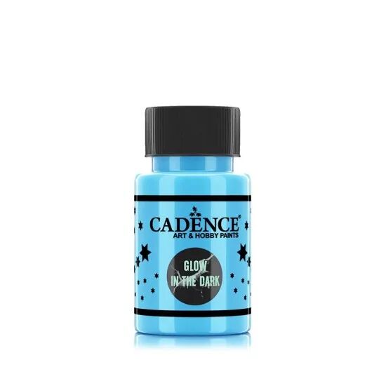 Cadence Gece Parlayan Boya - 473 Mavi - Glow in Dark 50ml