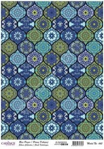 Cadence Pirinç Dekopaj Kağıdı Model - 665