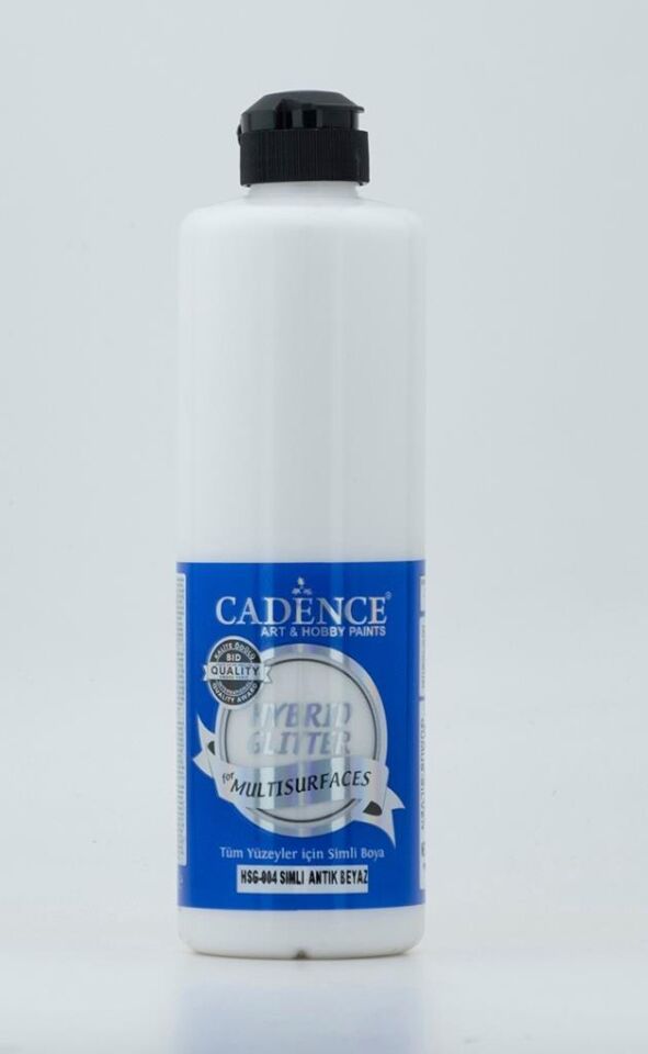 Cadence Gümüş Simli Hibrit Multisurface 500ML Antik Beyaz HSG-004