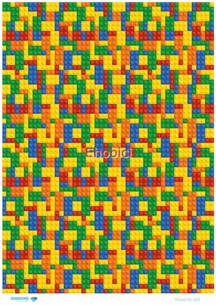 Diamond Pirinç Dekopaj Kağıdı - 653