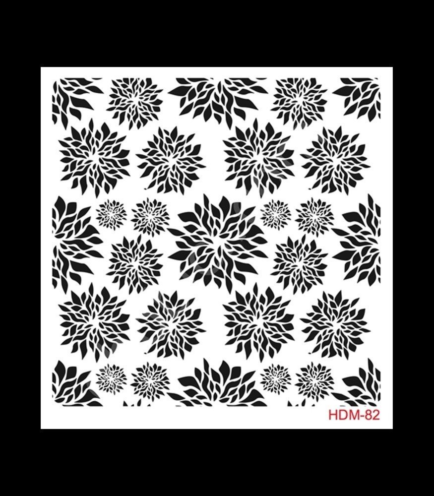 HDM82 Cadence Home Dekor Stencil 25x25