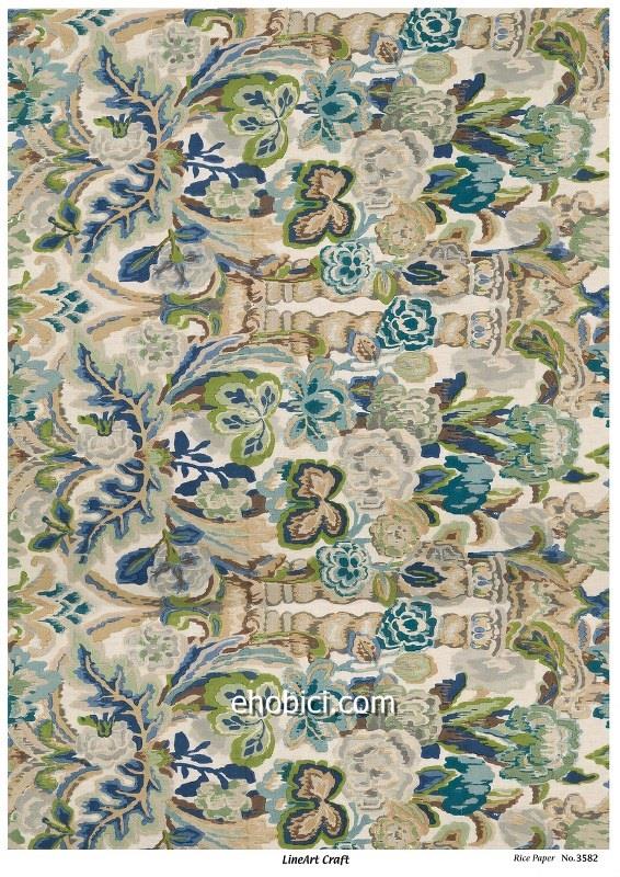 Lineart Pirinç Dekopaj Kağıdı - 3582