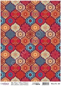 Cadence Pirinç Dekopaj Kağıdı Model - 666