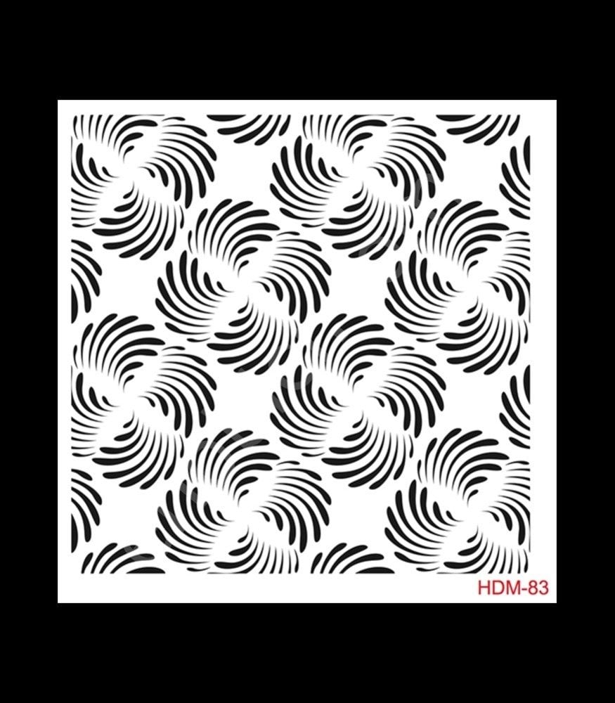 HDM83 Cadence Home Dekor Stencil 25x25