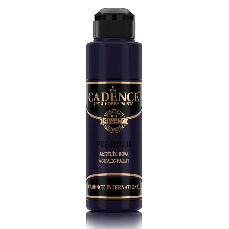 Cadence Akrilik Boya 1005 Lacivert 500ML Ahşap Boyası