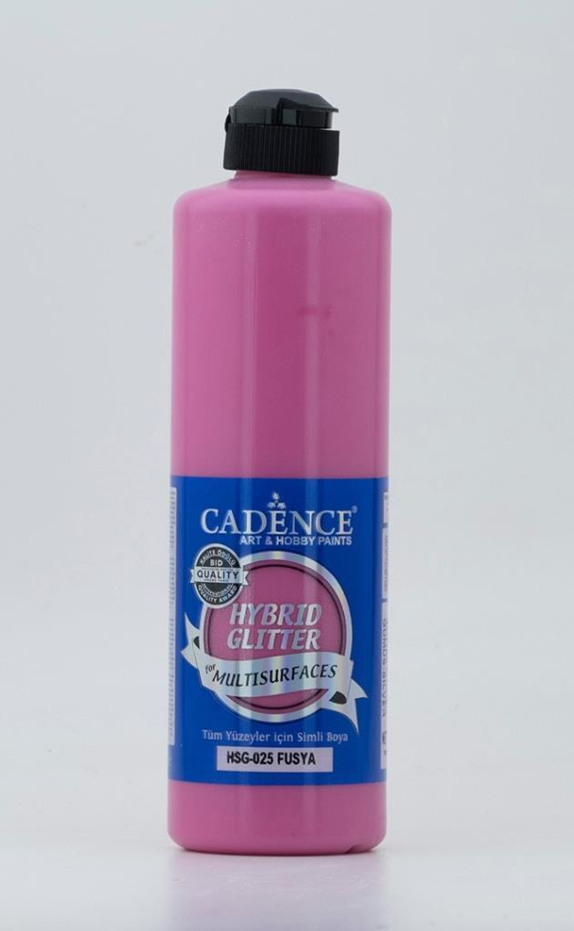 Cadence Gümüş Simli Hibrit Multisurface 500ML Fuşya HSG-025