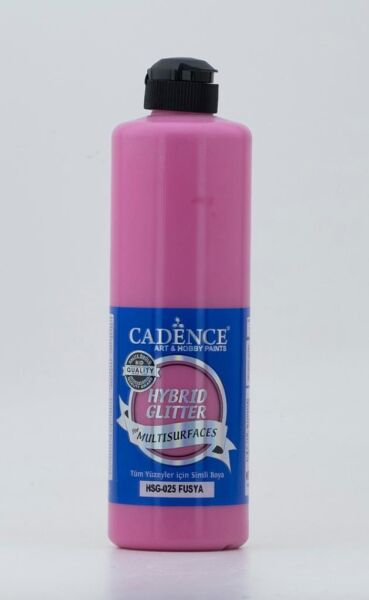 Cadence Gümüş Simli Hibrit Multisurface 500ML Fuşya HSG-025