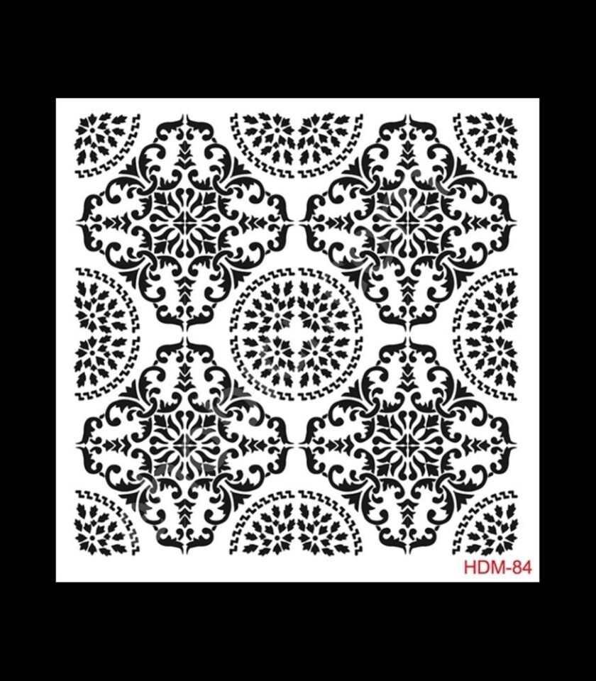 HDM84 Cadence Home Dekor Stencil 25x25