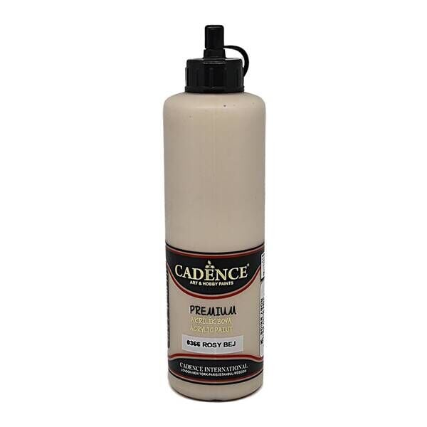 Cadence Akrilik Boya 0366 Rosy Bej 500ML Ahşap Boyası