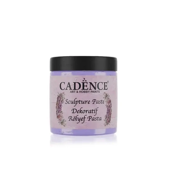 Cadence Sculpture Rölyef Pasta 1291 Açık Leylak 250ml