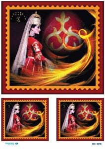 Diamond Pirinç Dekopaj Kağıdı - 3078