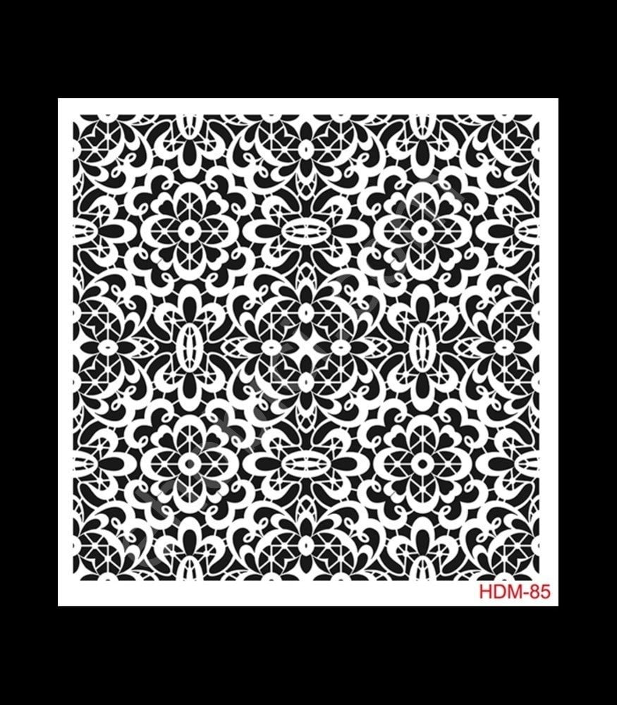 HDM85 Cadence Home Dekor Stencil 25x25