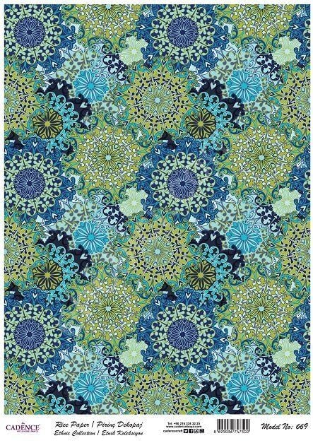 Cadence Pirinç Dekopaj Kağıdı Model - 669