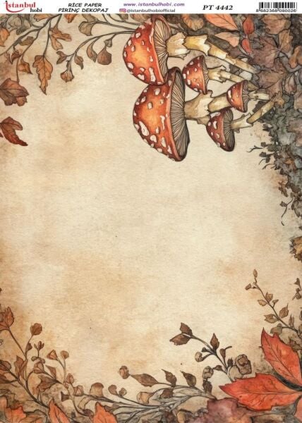 Pirinç Dekopaj Kağıdı 30x42cm PT-4442