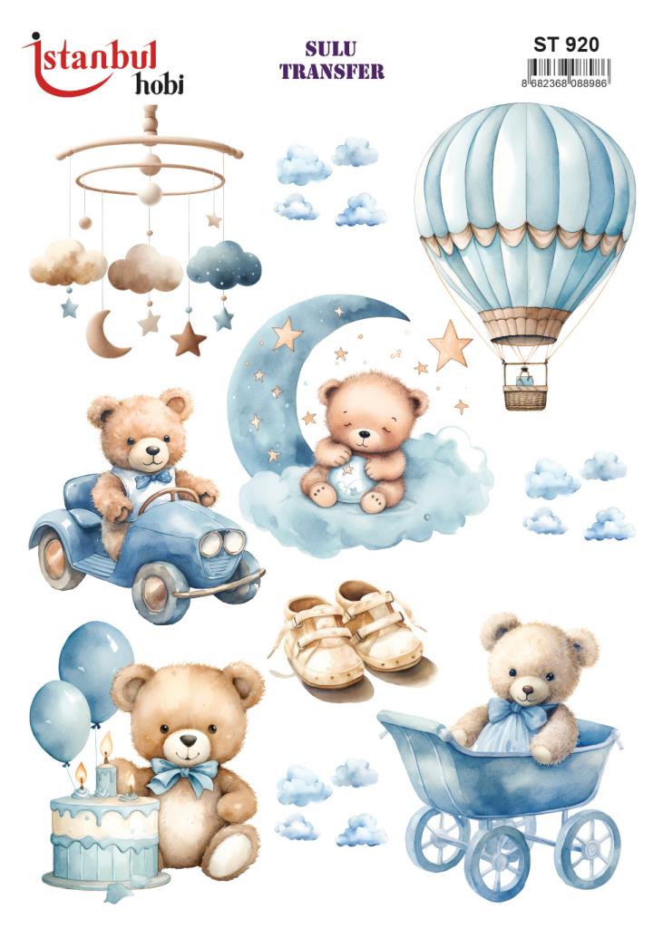 Sulu Transfer Kağıdı 25x35cm ST-920