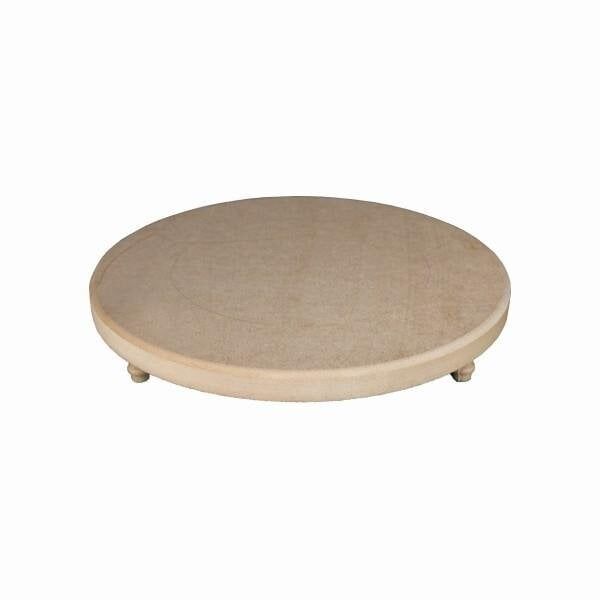 Ayaklı Yuvarlak Sunumluk 28x28cm SN24